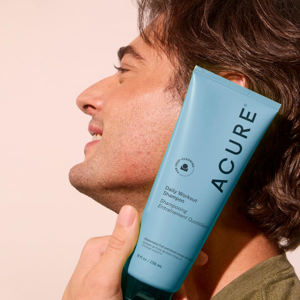 Acure Daily Workout Watermelon Shampoo – Lightweight Hydrating & Clarifying (2 Pack)