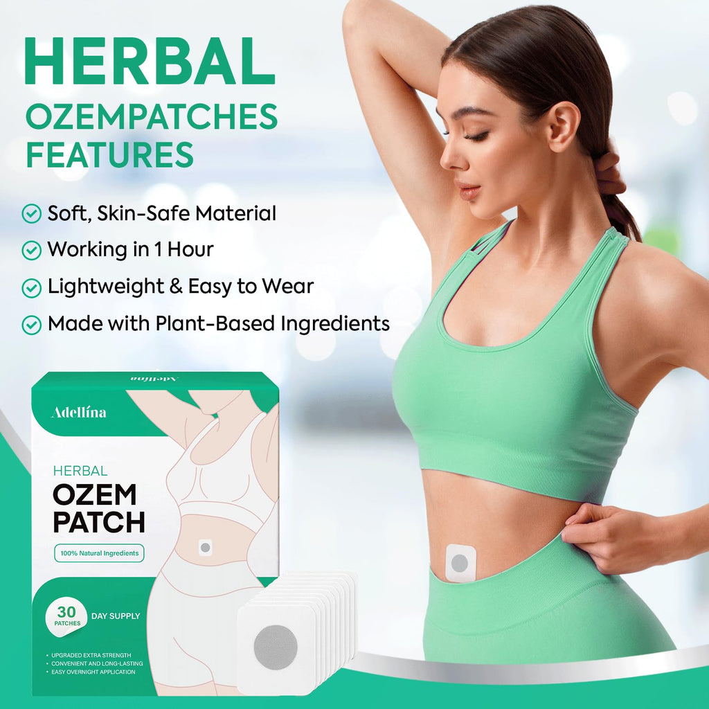 Adellina Ozempatch for Women – Herbal Body Patch for Gentle Daily Support