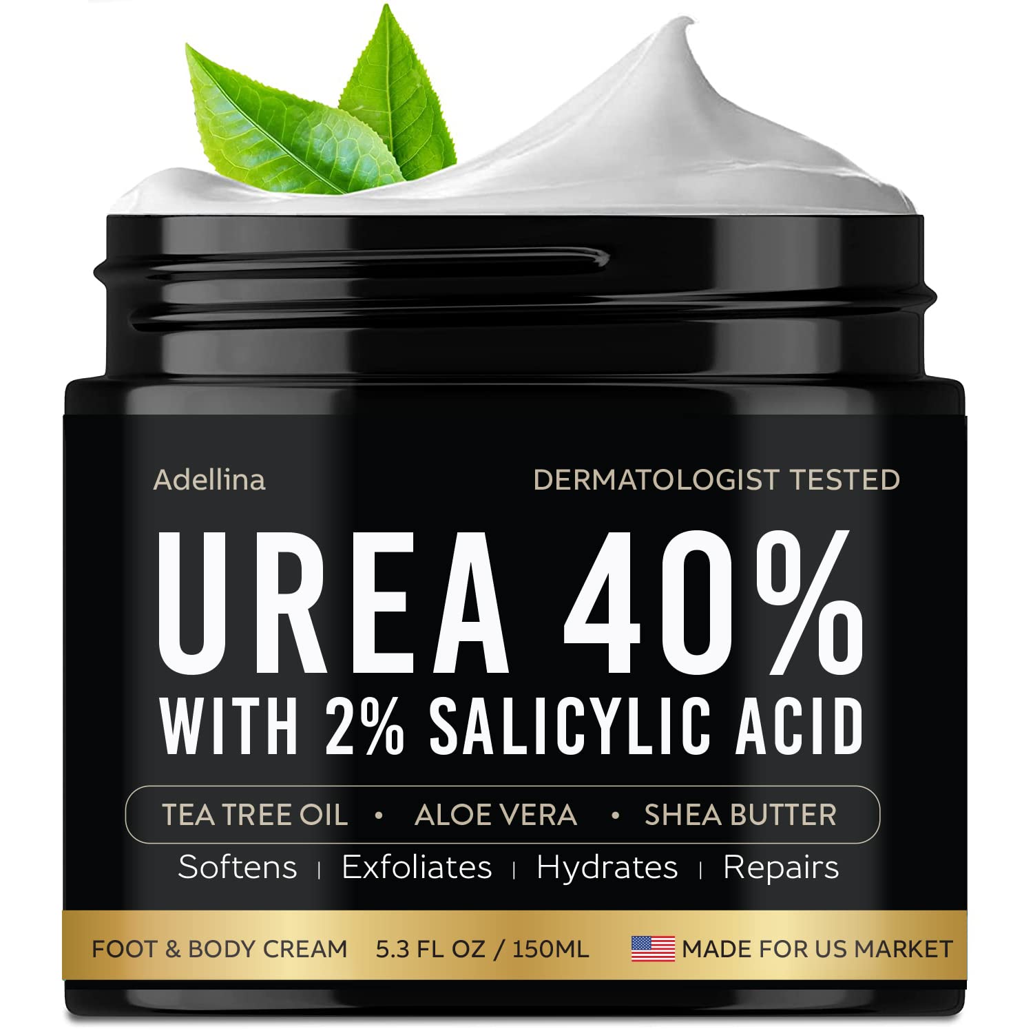 Adellina Urea Cream 40% – Maximum Strength Foot Repair & Hydration