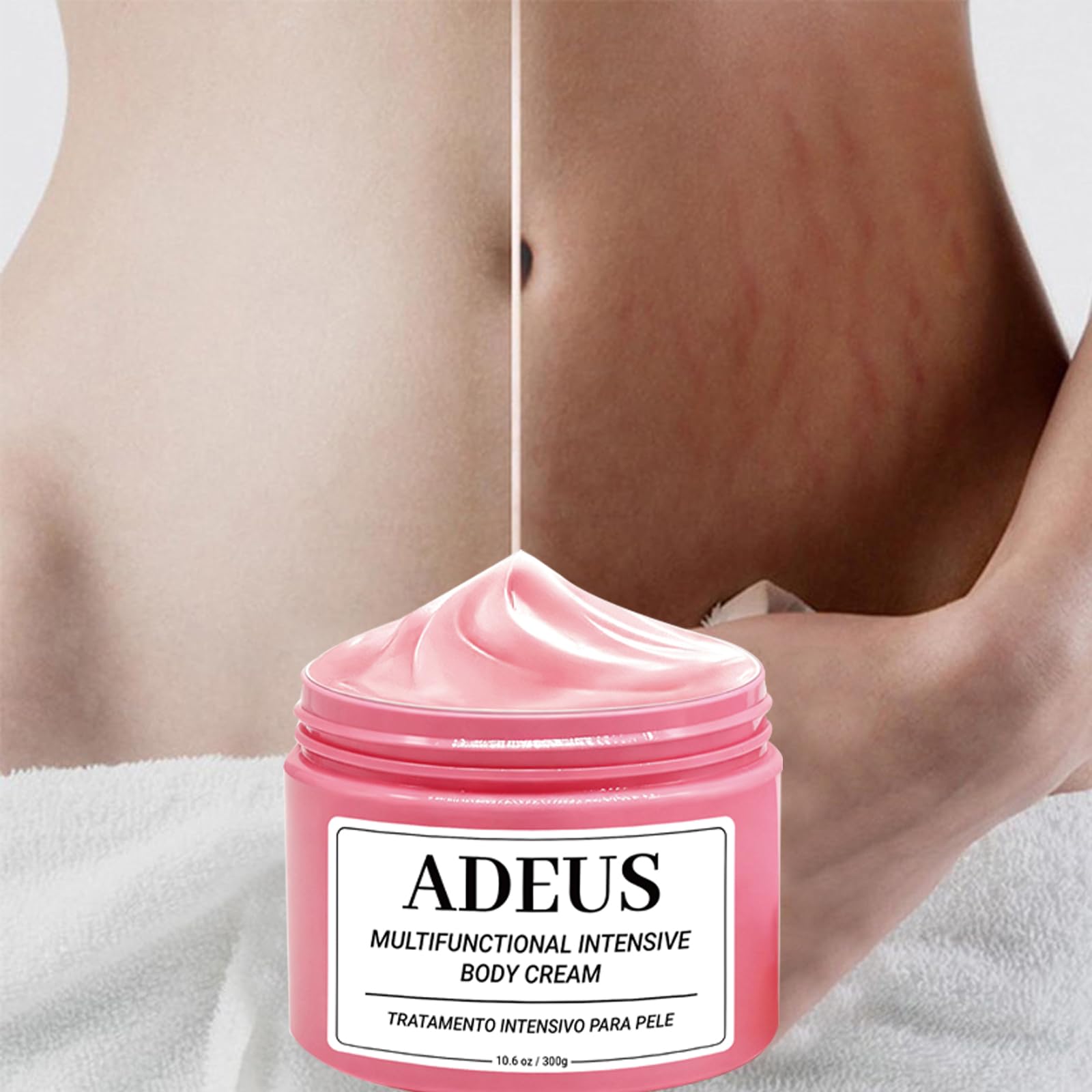 ADEUS Brazilian Cream – Multifunctional Pink Intensive Cream with Centella Asiatica & Seaweed Extract