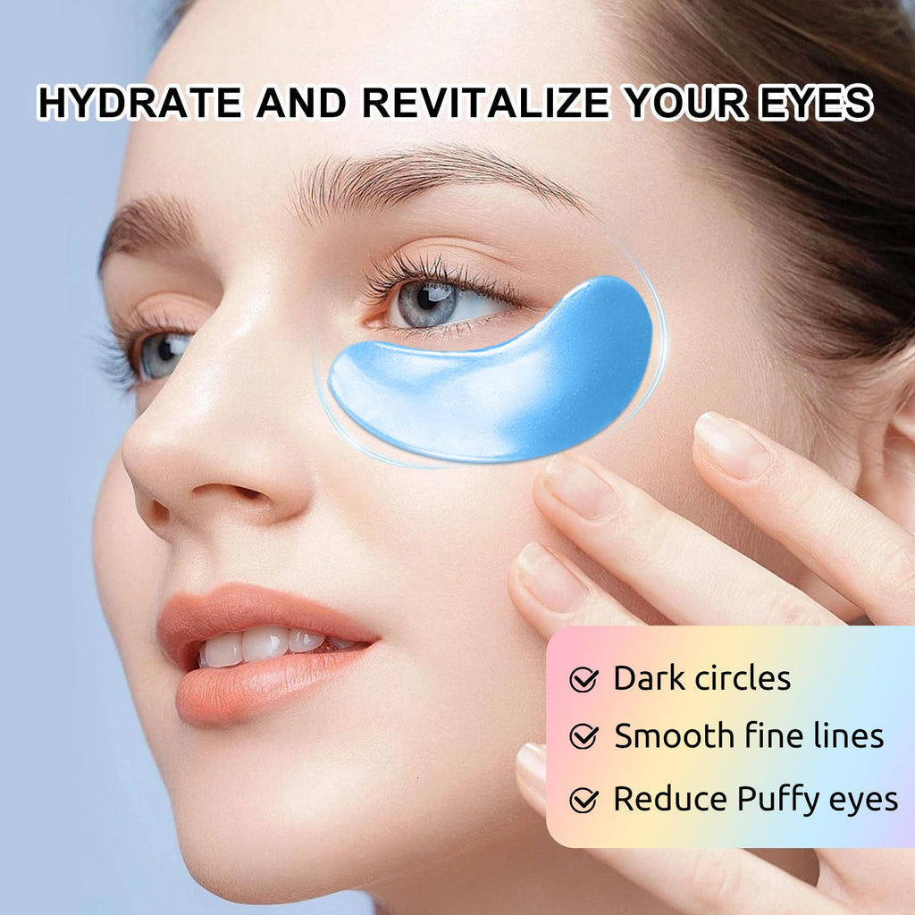 Adofect Under Eye Patches – 40 Pairs Collagen & Hyaluronic Acid Mask