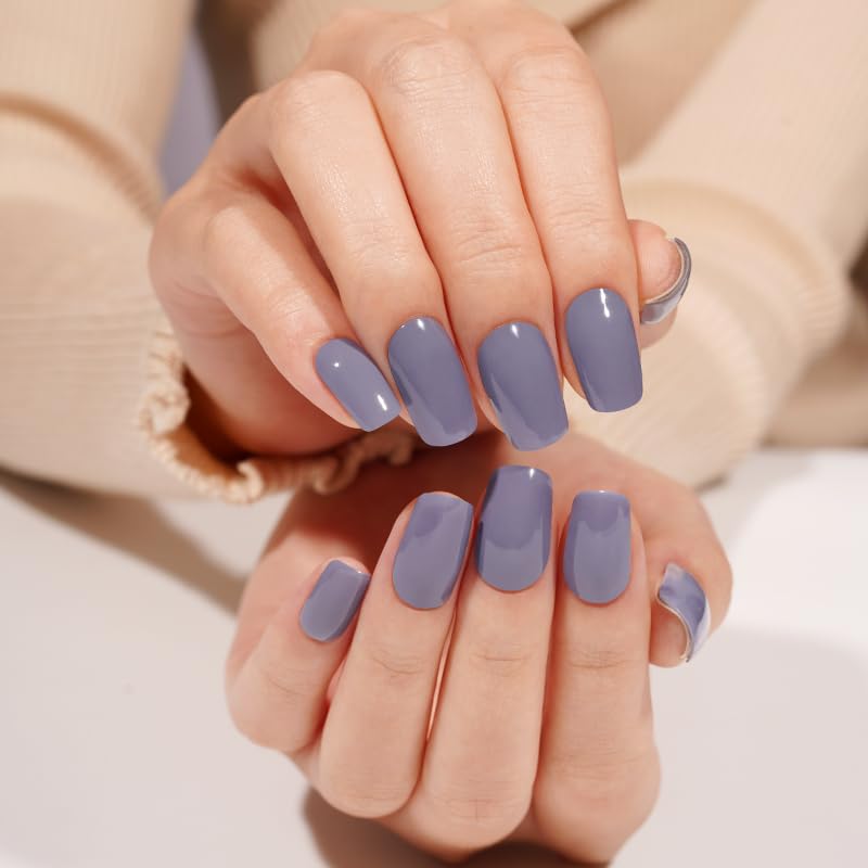Adora Couture Semi-Cured Gel Nail Strips – Mystic Midnight | Salon-Quality at Home