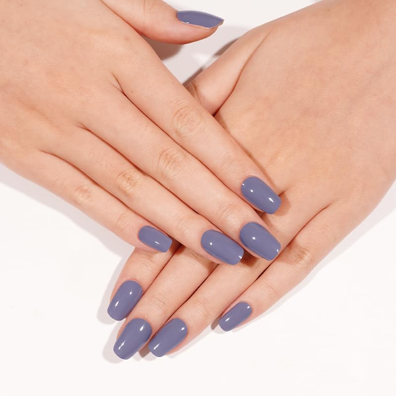 Adora Couture Semi-Cured Gel Nail Strips – Mystic Midnight | Salon-Quality at Home