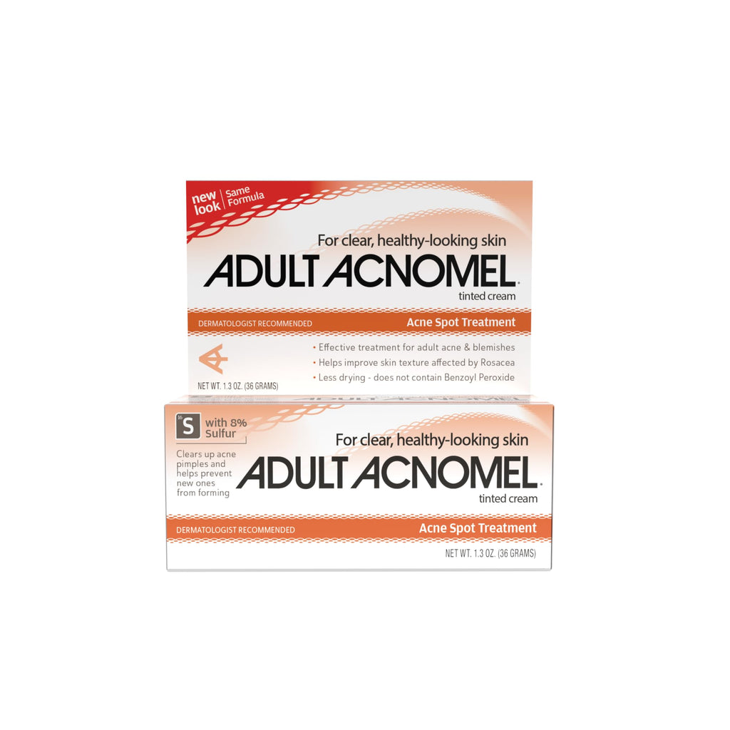 Adult Acnomel Acne Medication Cream, 1.3 Ounces – Gentle, Benzoyl Peroxide Free