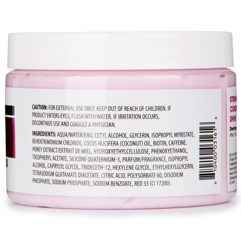Advanced Clinicals Biotin Hair Mask – Anti-Breakage Deep Conditioning for Color-Treated Hair