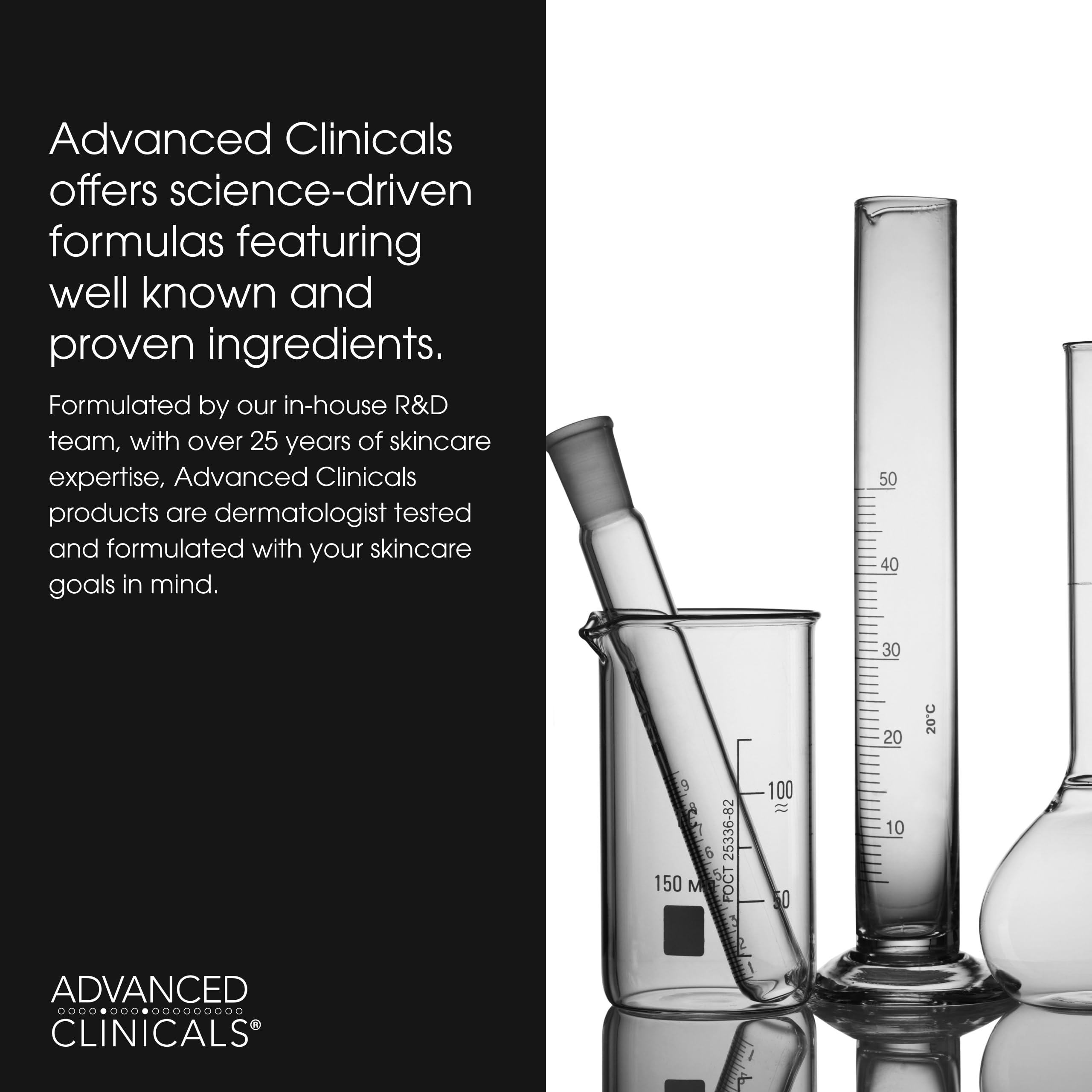 Advanced Clinicals 3pc Retinol, Vitamin C & Collagen Serum Set – 1.75 oz Each
