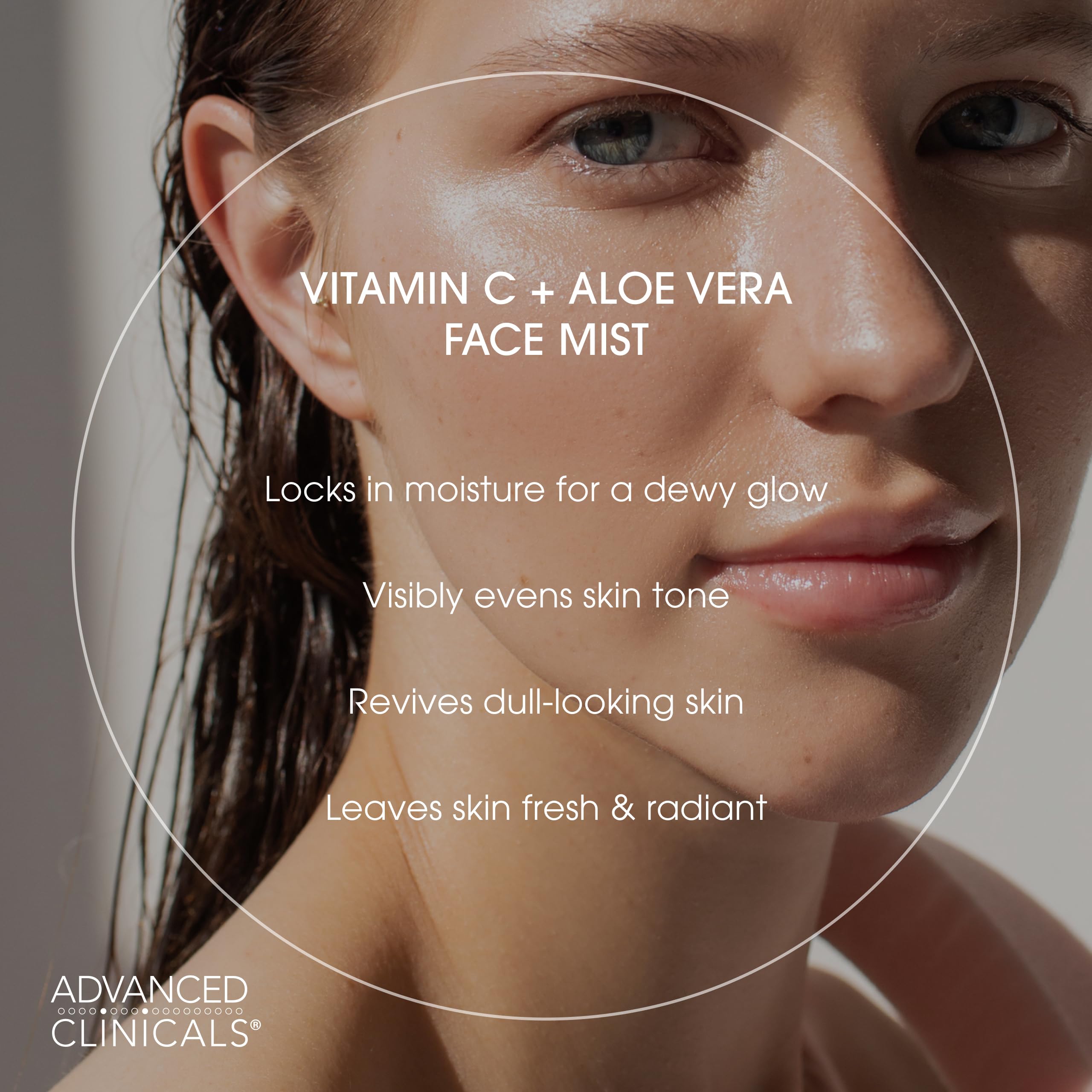 Advanced Clinicals Vitamin C Toner with Ferulic Acid & Rosewater – Antioxidant Facial Mist
