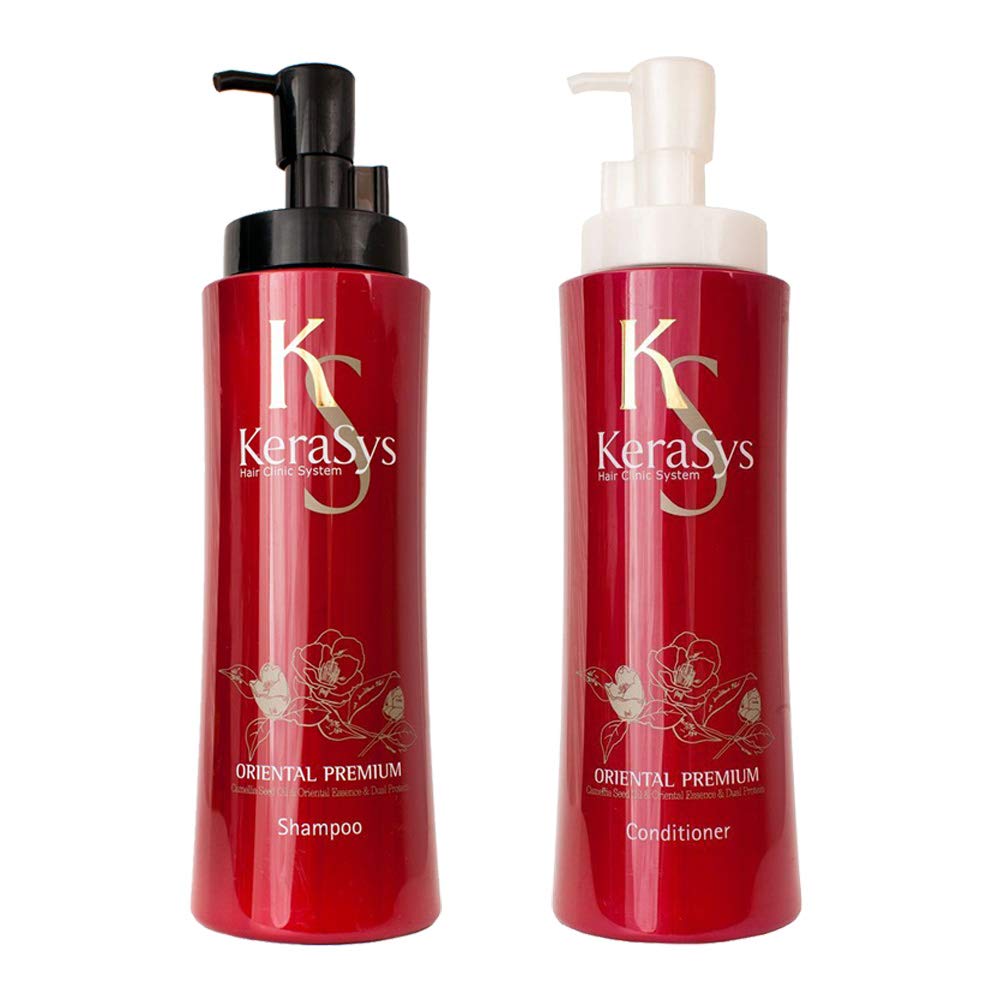 Aekyung Kerasys Oriental Premium Shampoo & Conditioner Set – 600ml Each