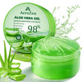 Aero Zen Organic Aloe Vera Gel – 98% Pure, 10oz for Face, Body & Hair