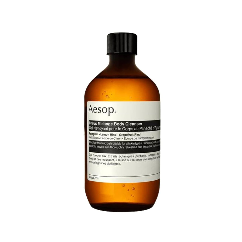 Aesop Citrus Melange Body Cleanser Refill | Gentle Low-Foaming Citrus Gel with Botanical Extracts | 16.9 oz / 500 mL