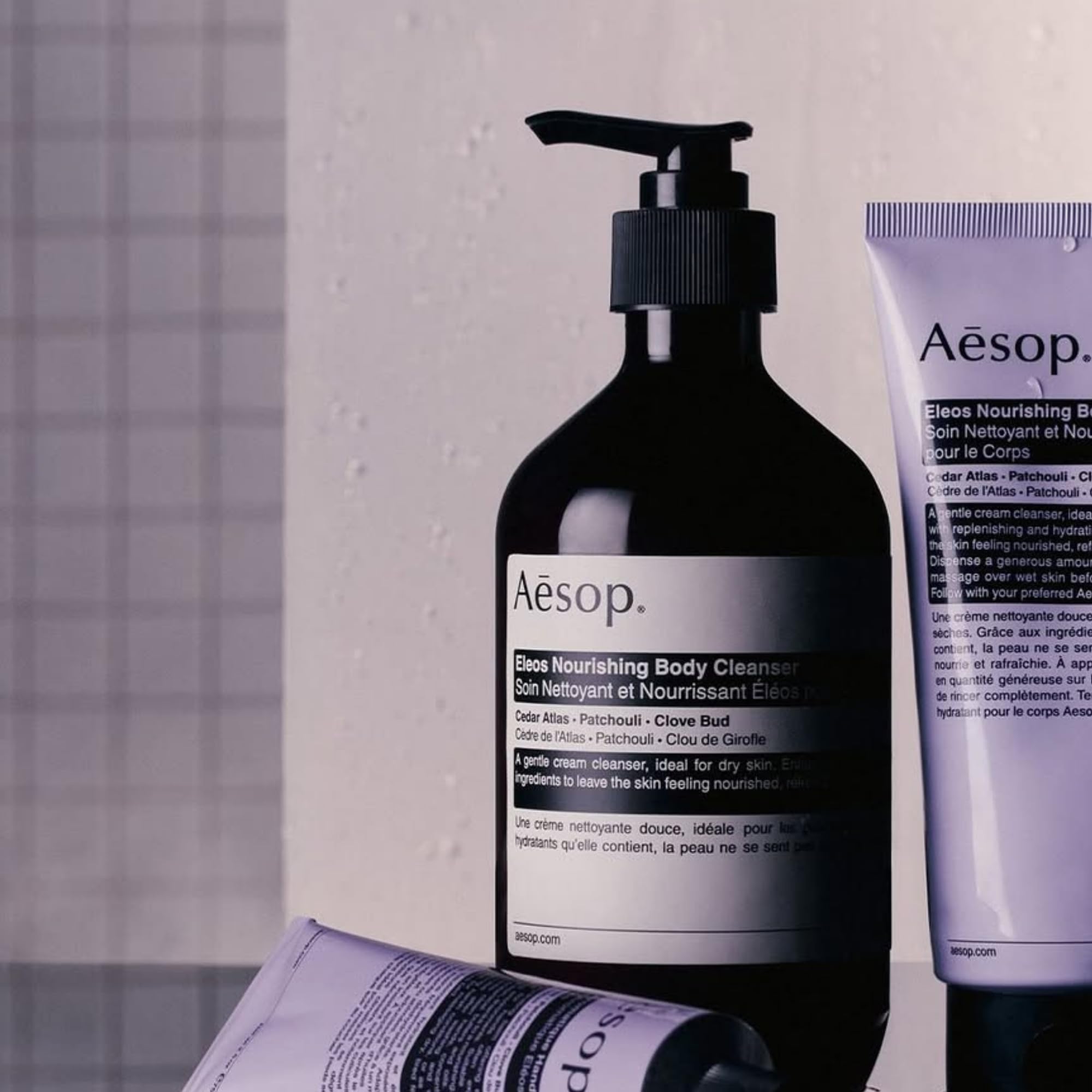 Aesop Eleos Nourishing Body Cleanser Refill – Hydrating Cream Cleanser with Cedar Atlas, Patchouli & Clove | 500mL