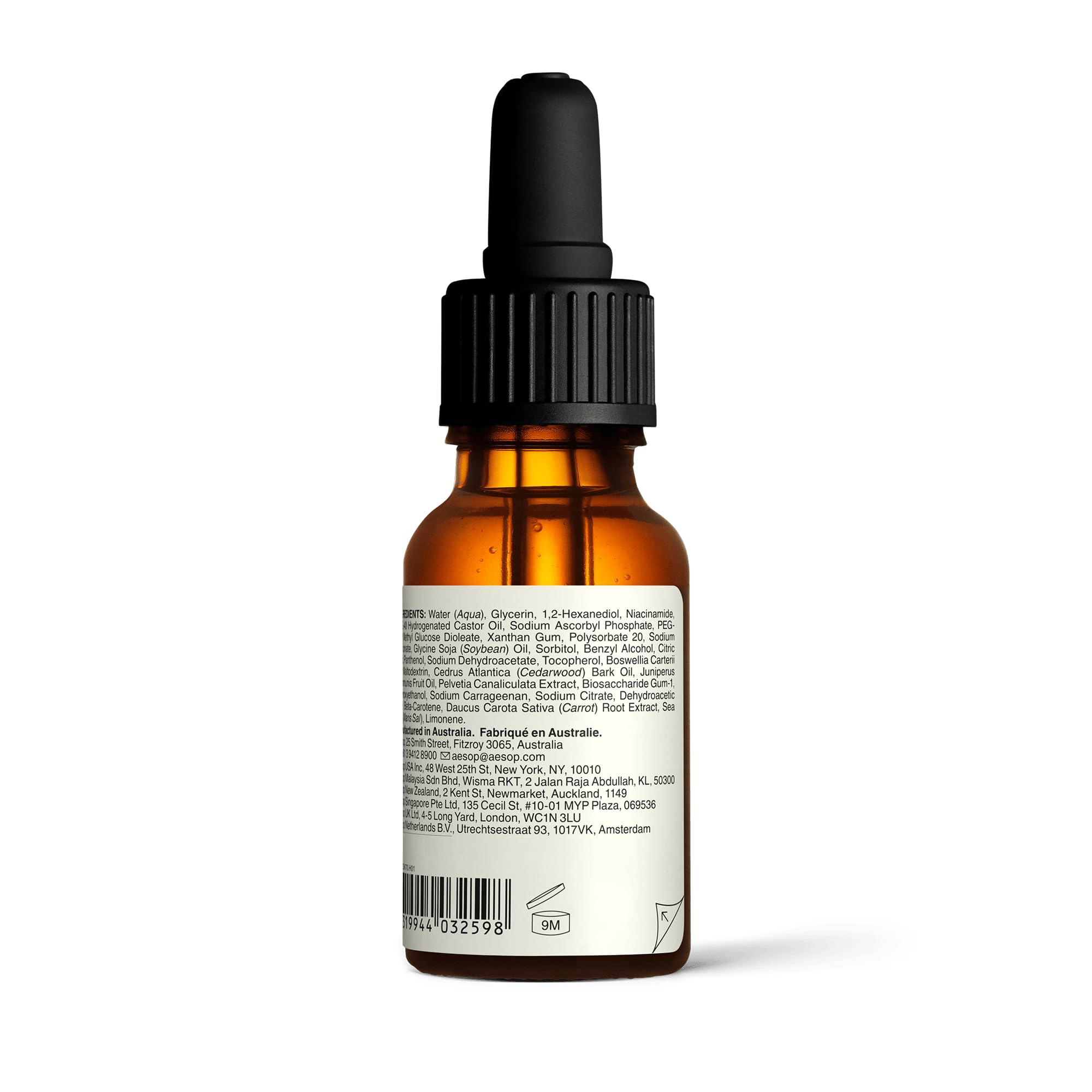 Aesop Exalted Eye Serum | Lightweight Vitamin Hydration (0.5 oz / 15 mL)