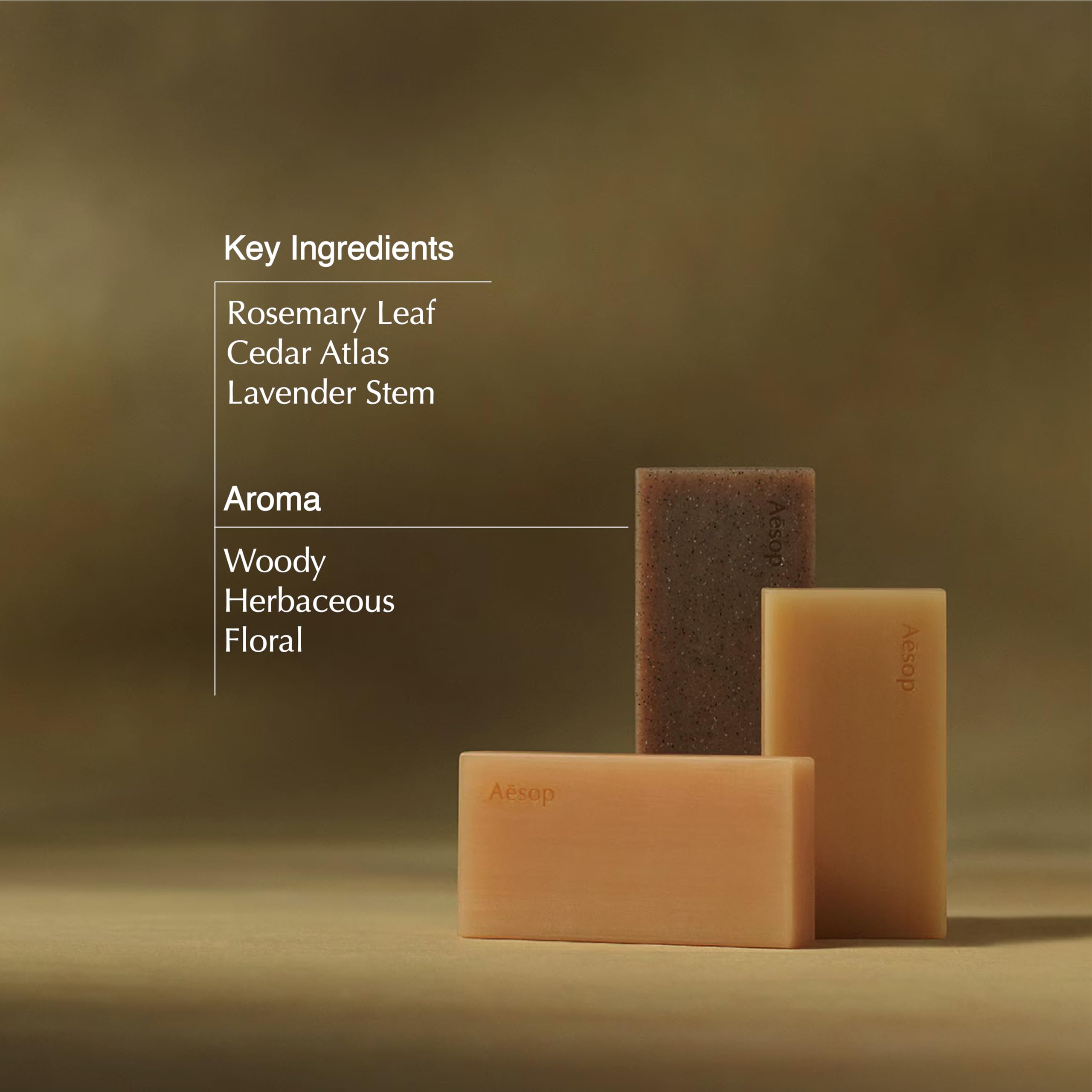 Aesop Nurture Bar Soap | Moisturizing Body Cleanser with Shea Butter (Pack of 2, 5.2 oz each)