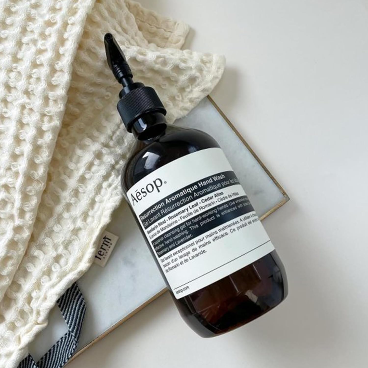 Aesop Resurrection Aromatique Hand Wash Refill — Gentle Cleanser (3 x 500mL)