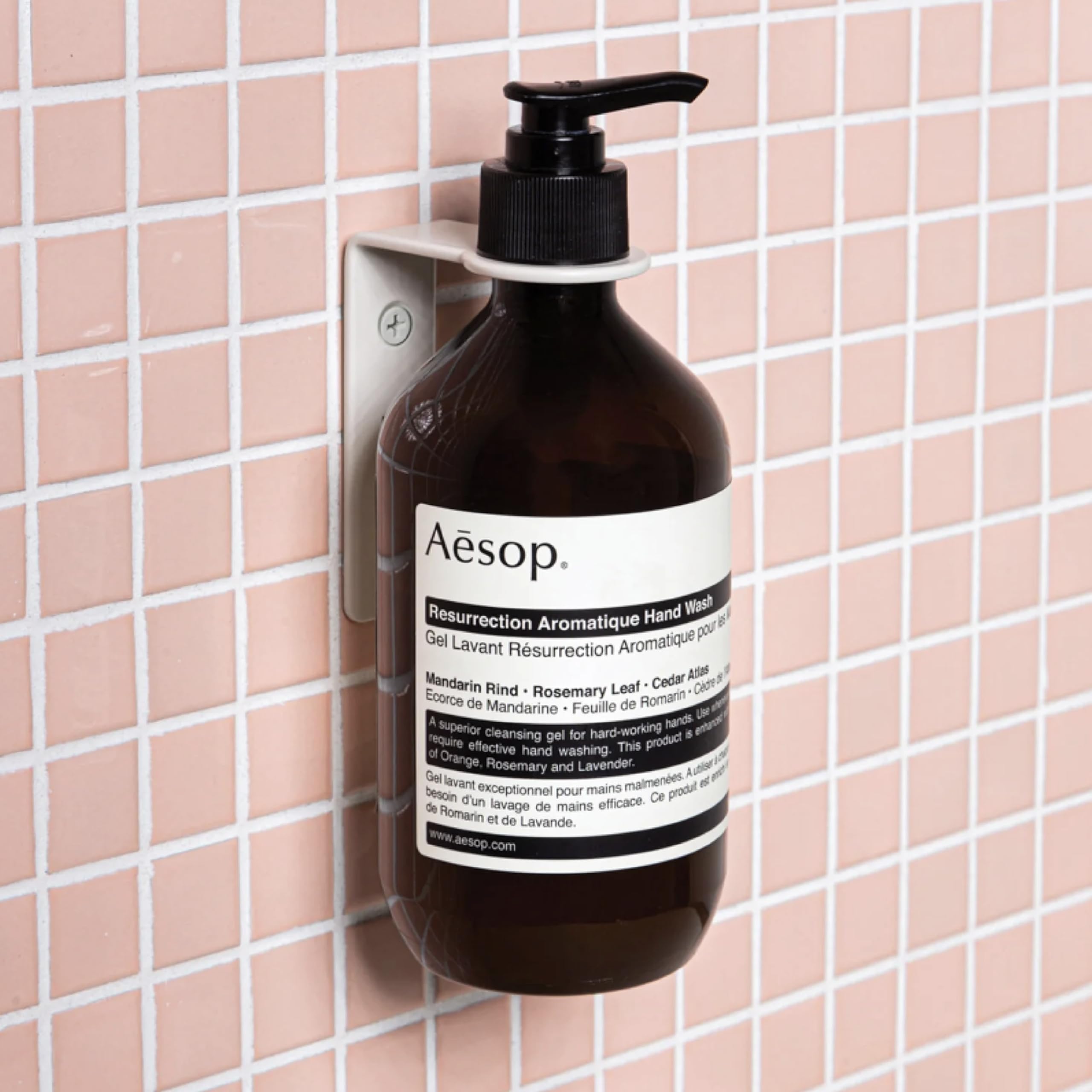 Aesop Resurrection Aromatique Hand Wash & Refill — Gentle Non-Drying Gel with Orange, Rosemary & Lavender Oils | 16.9oz x2