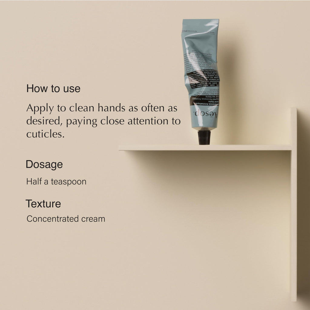 Aesop Reverence Aromatique Hand Balm Duo – Travel-Size Hydration with Macadamia & Shea