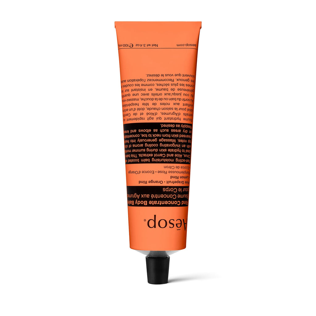 Aesop Rind Concentrate Body Balm | Lightweight, Fast-Absorbing Citrus Hydration
