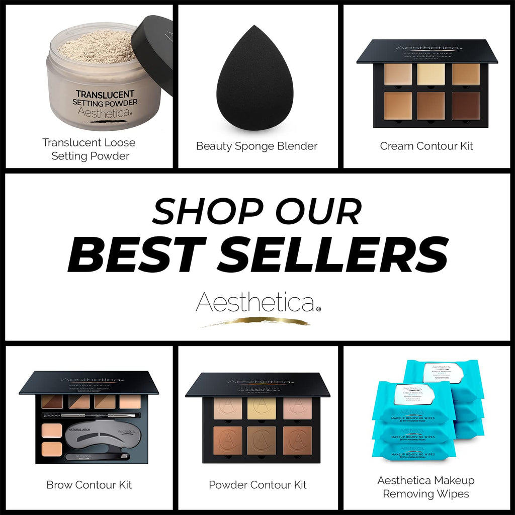 Aesthetica Banana Loose Setting Powder – Matte Finish with Velour Puff