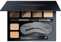 Aesthetica Brow Contour Kit – 16-Piece Eyebrow Palette with Powders, Stencils & Highlighter
