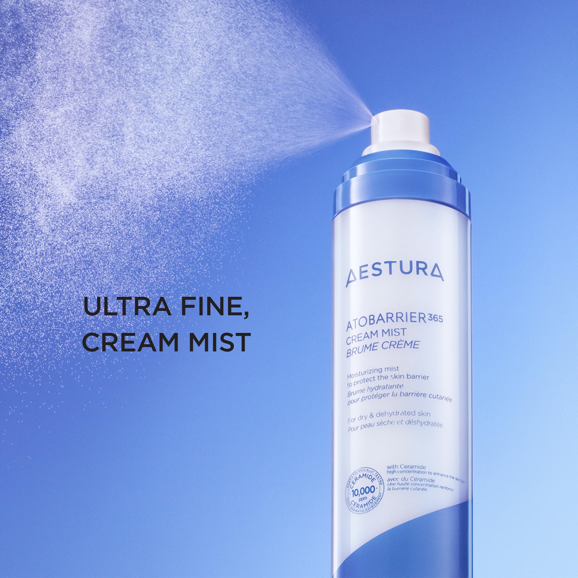 AESTURA ATOBARRIER365 Cream Mist – 10,000ppm Ceramides for Deep Hydration