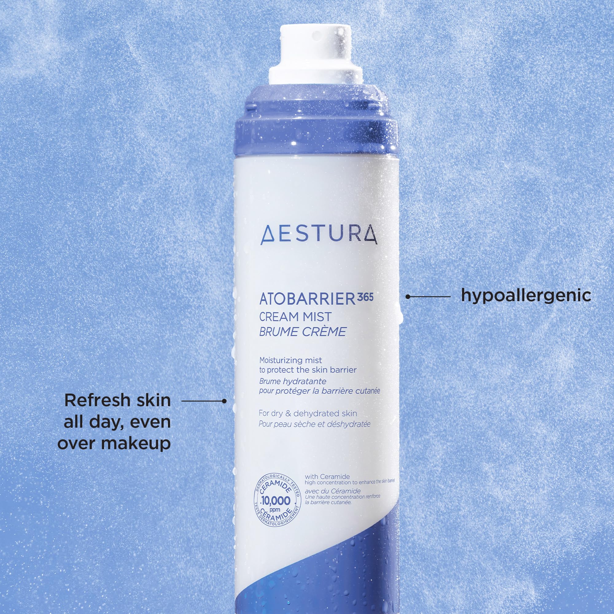AESTURA ATOBARRIER365 Cream Mist – 10,000ppm Ceramides for Deep Hydration