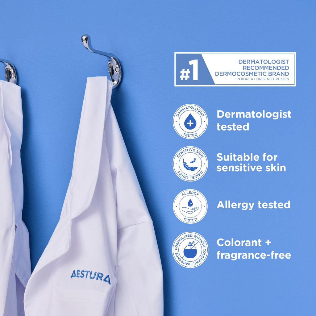 AESTURA ATOBARRIER365 Lightweight Moisturizer with Ceramides | Barrier Support + Hydration for Dry, Normal & Sensitive Skin