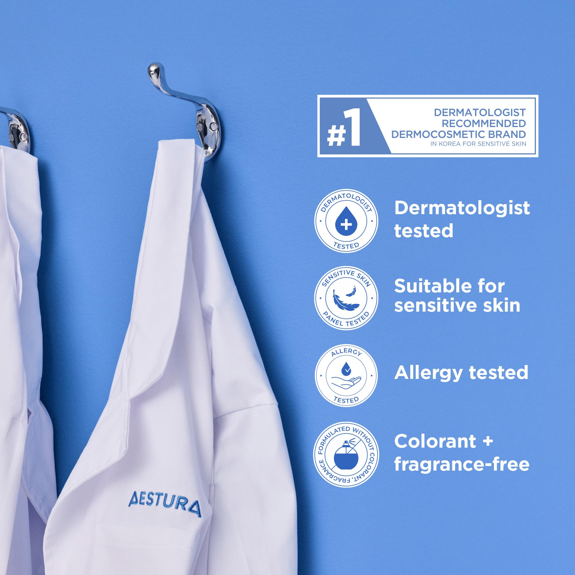 AESTURA ATOBARRIER365 Lightweight Moisturizer with Ceramides | Barrier Support + Hydration for Dry, Normal & Sensitive Skin