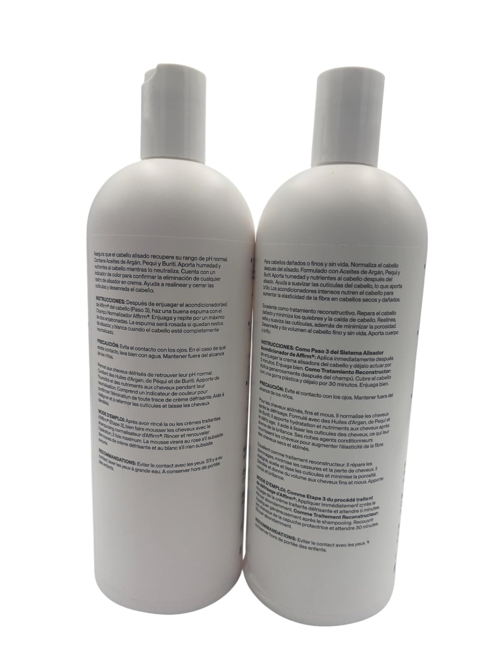 Affirm 5-in-1 Reconstructor + Normalizing Shampoo Combo (32 oz Each) – Professional Hair Repair System for Damaged or Fine, Limp Hair