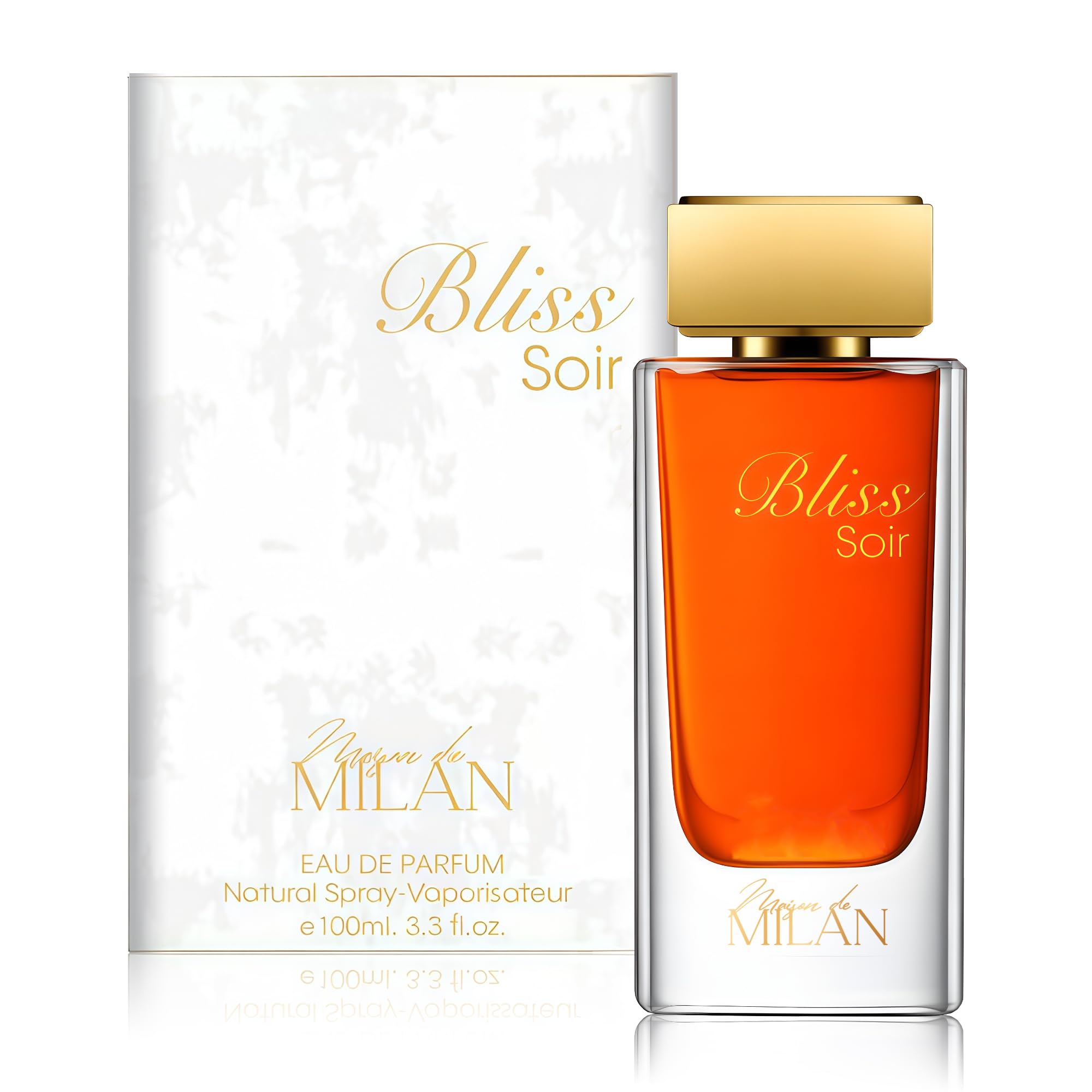 AFLUXE BLISS SOIR Women EDP – Long-Lasting Evening Fragrance, Luxurious Allure, 3.4 oz