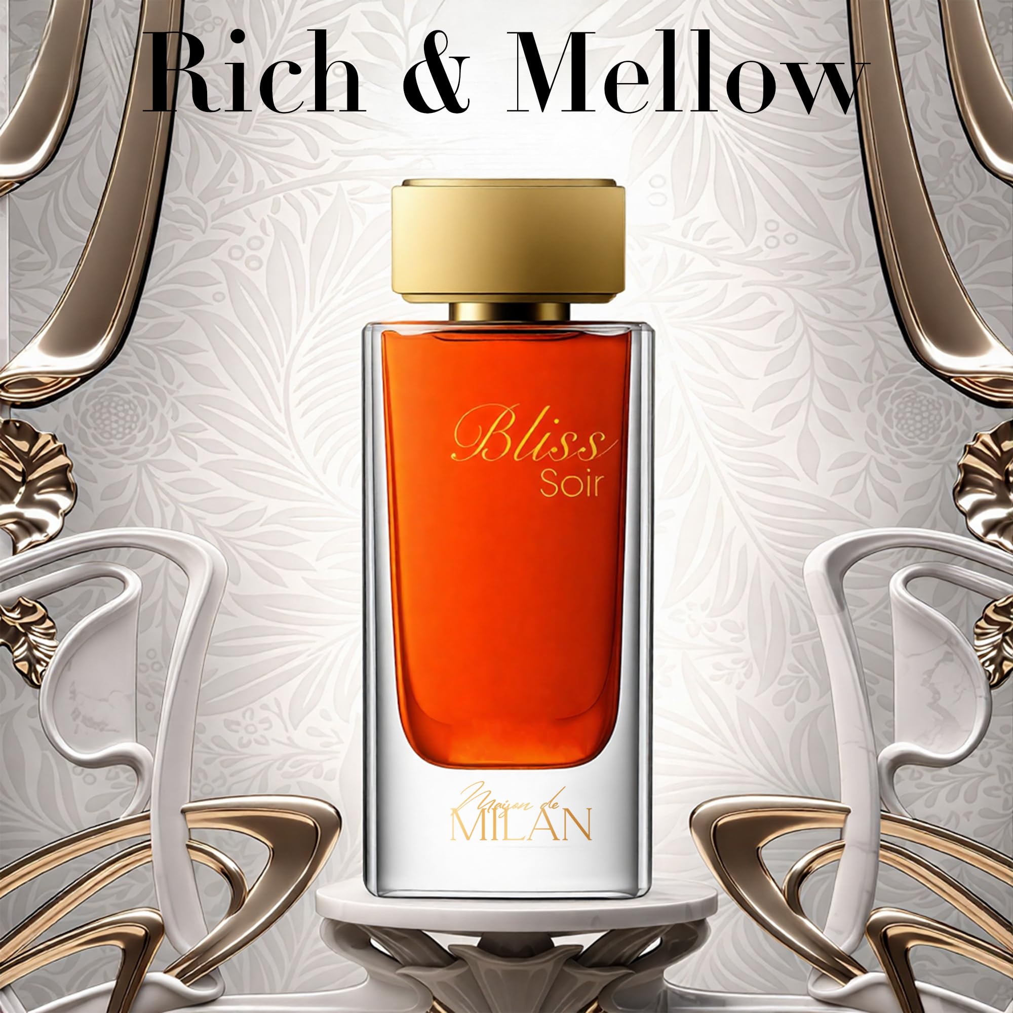 AFLUXE BLISS SOIR Women EDP – Long-Lasting Evening Fragrance, Luxurious Allure, 3.4 oz