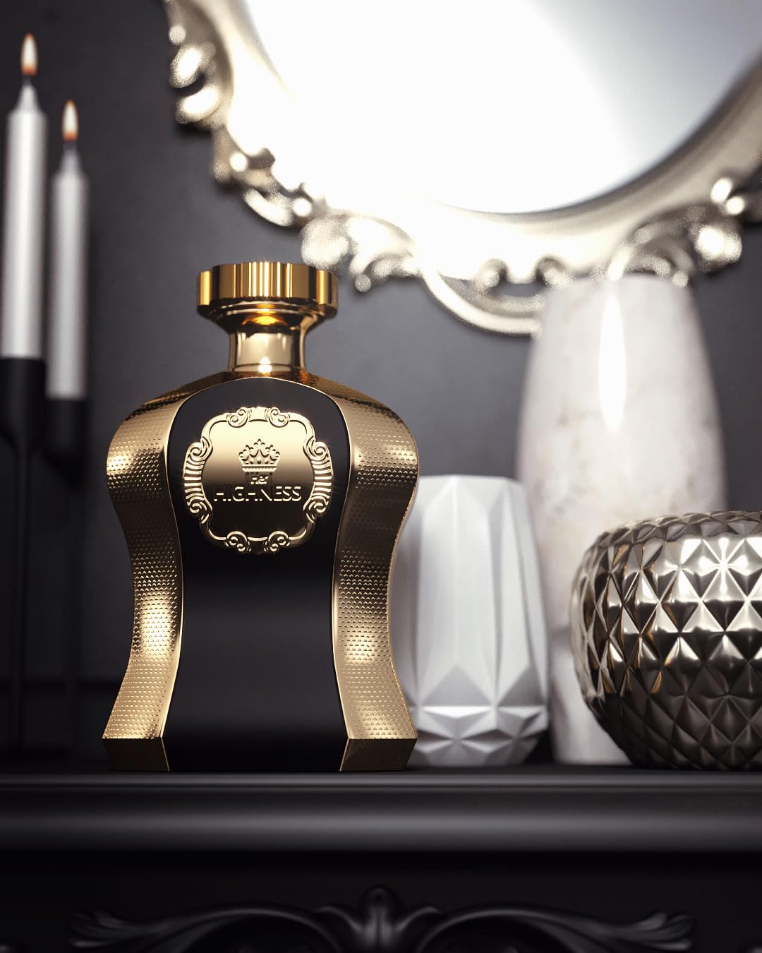 Afnan Highness Black Luxury EDP for Women – 3.4 oz