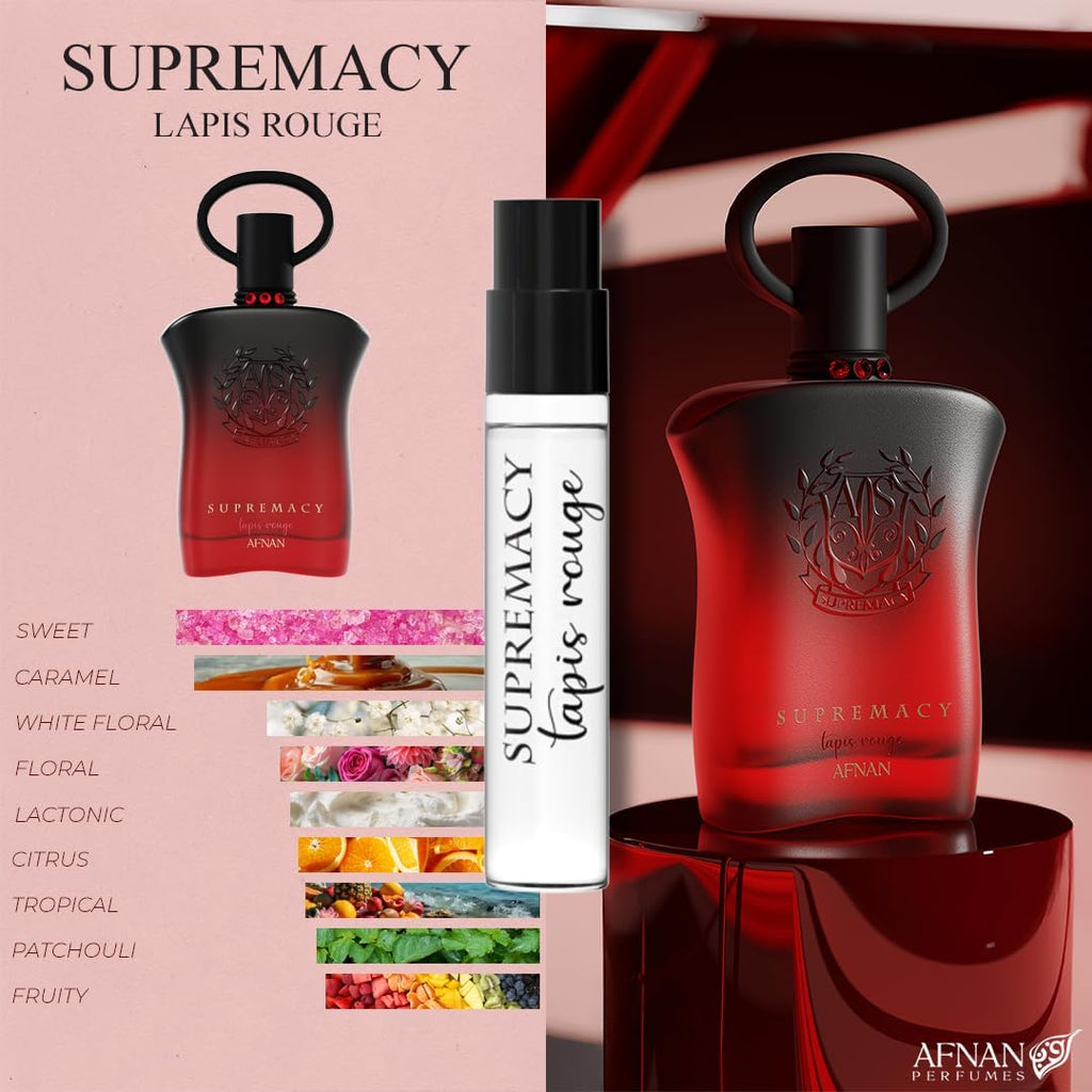Afnan Supremacy Femme Series Discovery Kit – 4 x 2ml Mini Perfume Set