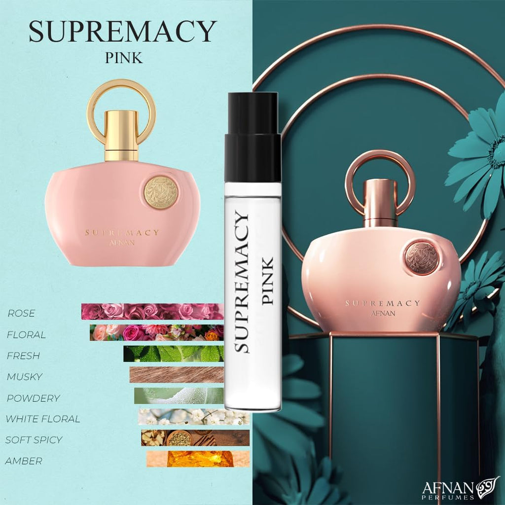 Afnan Supremacy Femme Series Discovery Kit – 4 x 2ml Mini Perfume Set