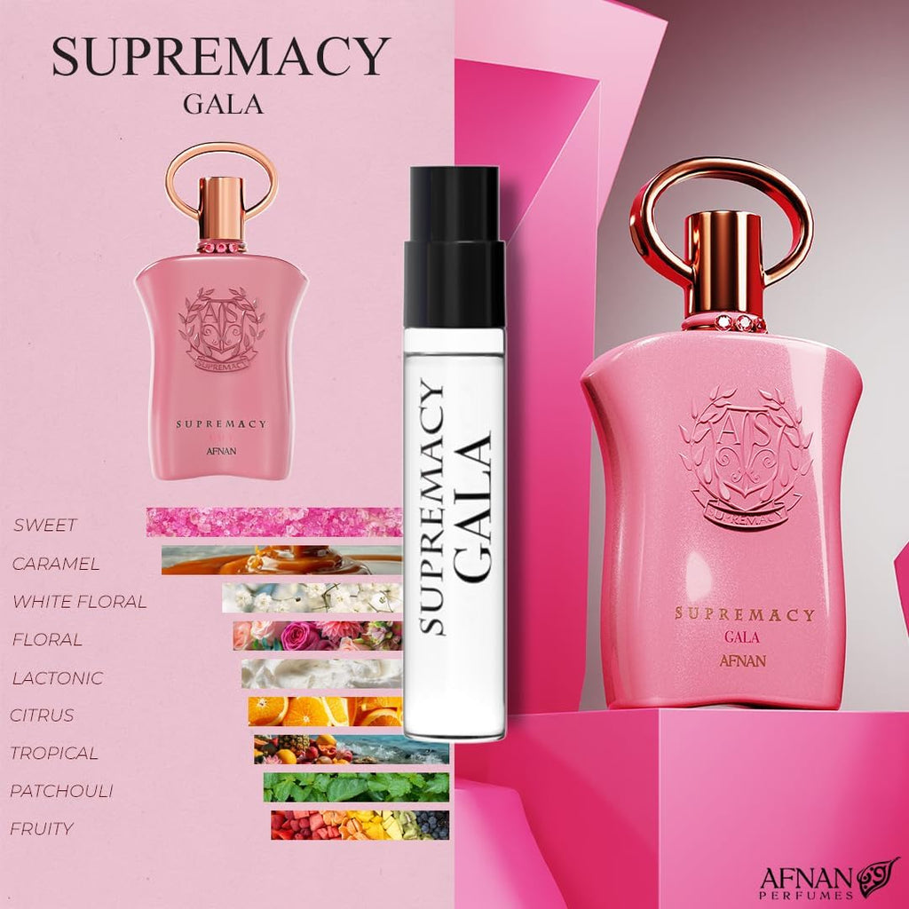 Afnan Supremacy Femme Series Discovery Kit – 4 x 2ml Mini Perfume Set