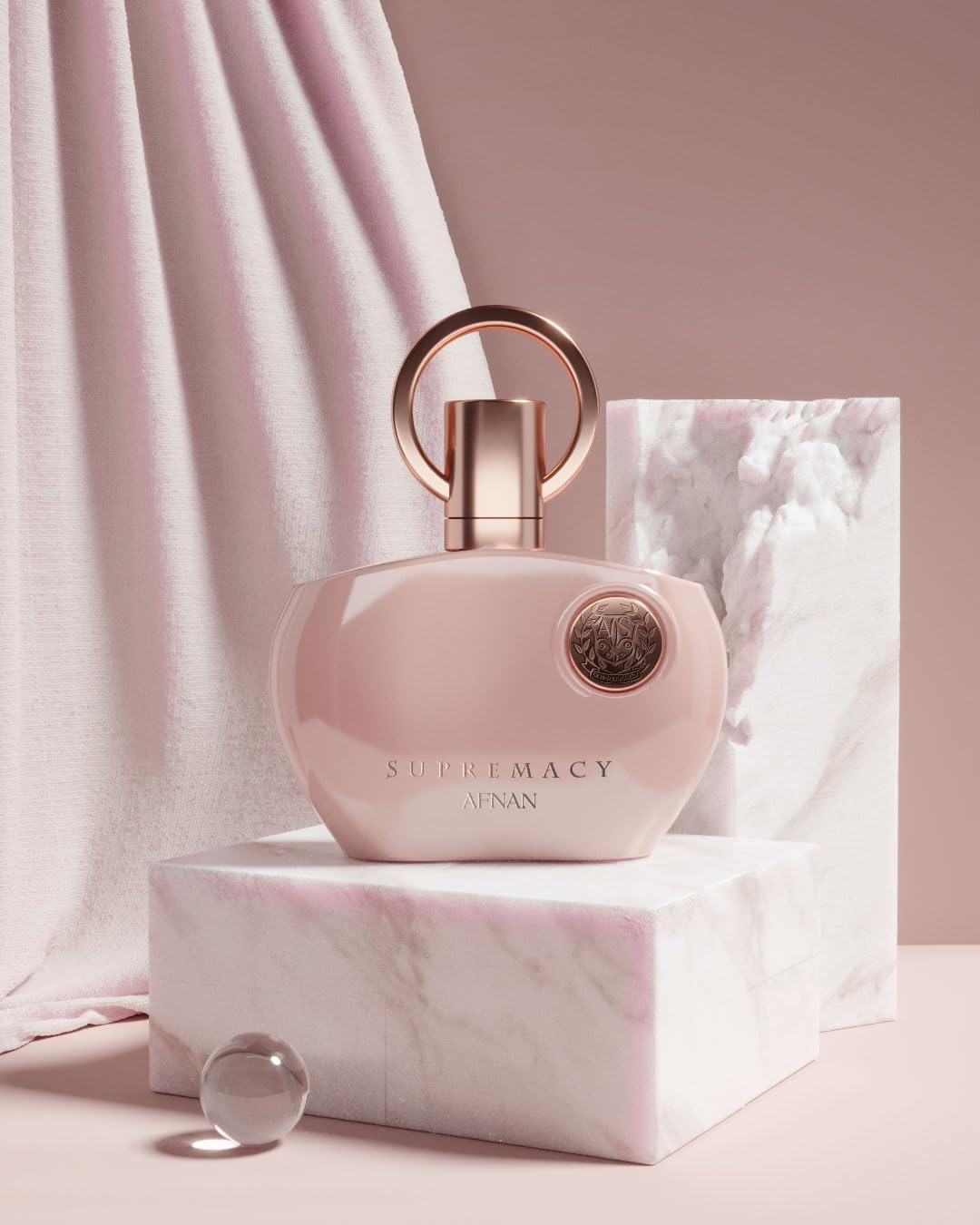 Afnan Supremacy Pink Eau de Parfum for Women, 3.4 Fl. Oz | Floral Daytime Scent