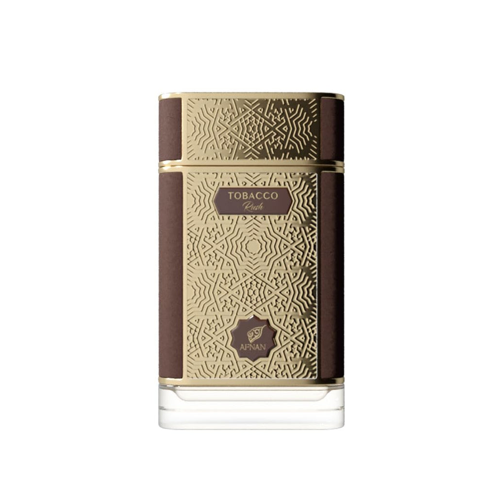 Afnan Tobacco Rush Eau de Parfum for Men – 2.7 Fl Oz | Warm Spices, Tobacco & Oud
