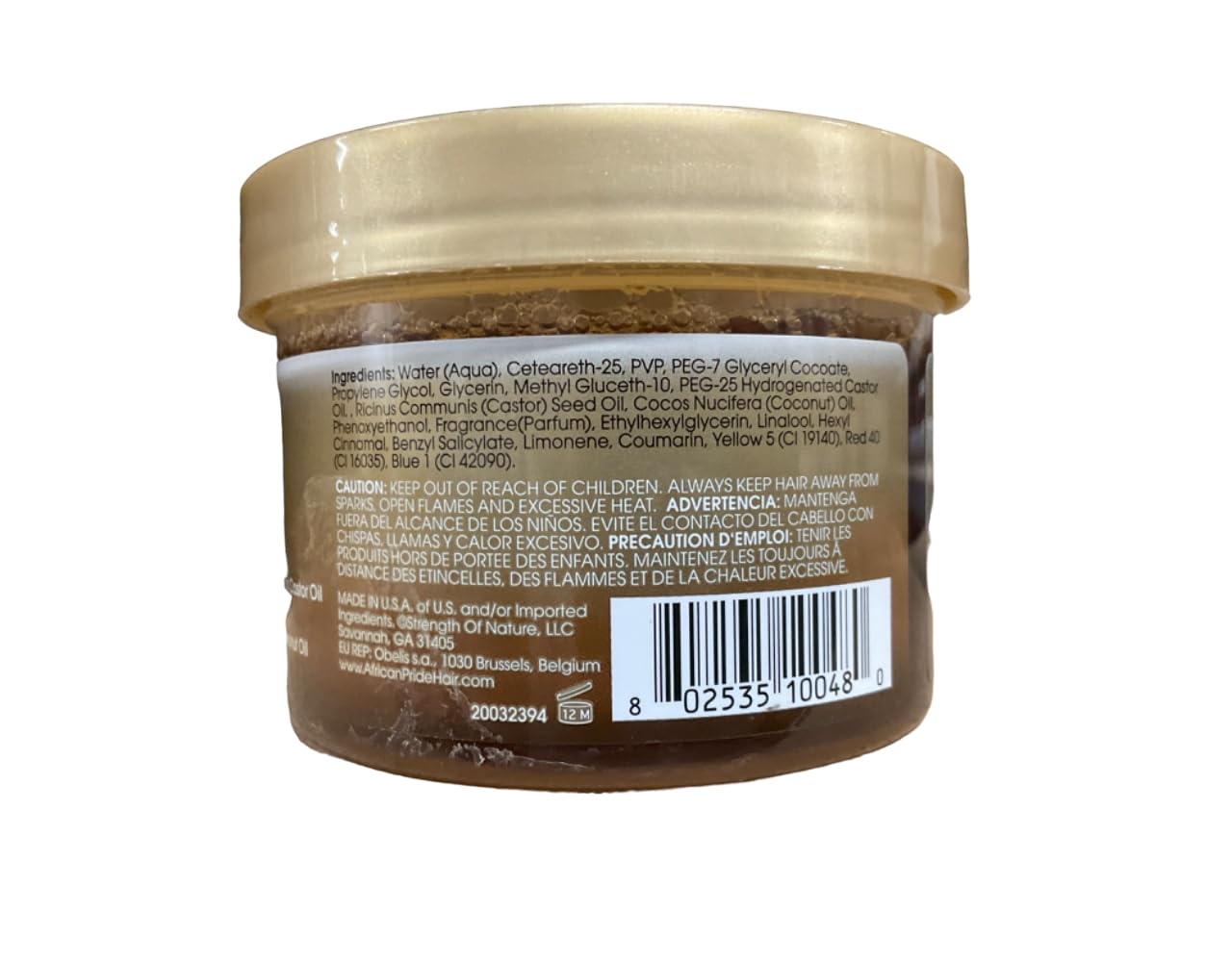 [Pack of 3] African Pride Black Castor Miracle Extra Hold Braid Loc & Twist Gel 8oz