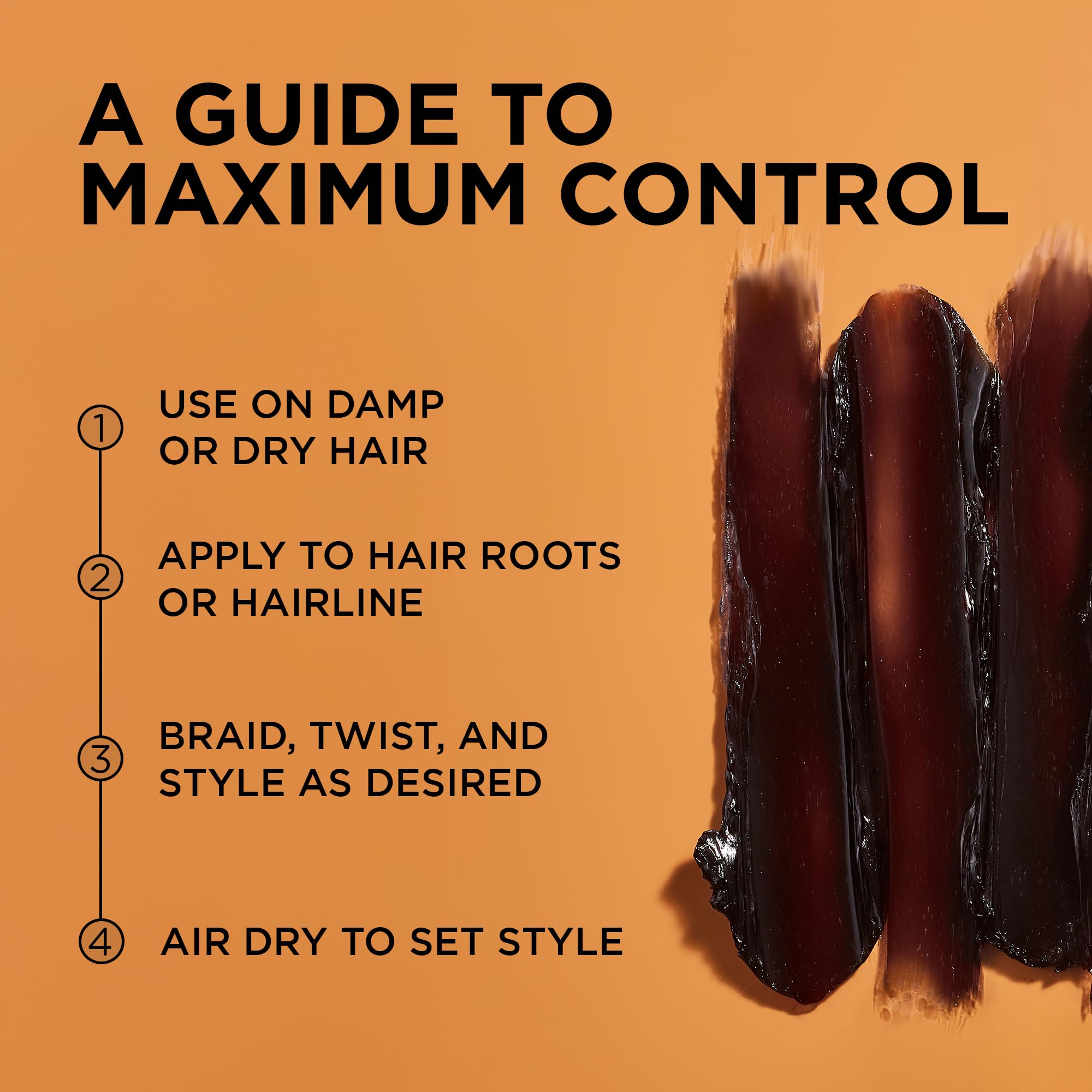 African Pride Black Castor Miracle Extra Hold Braid, Loc & Twist Gel (3 Pack) – 12oz Each, No Flake