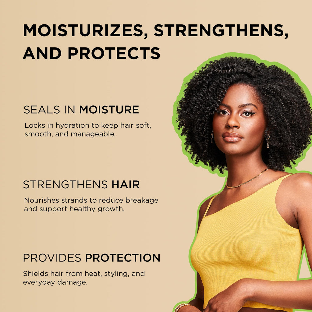 African Pride Moisture Miracle 5 Essential Hair Oils with Vitamin E – 3-Pack