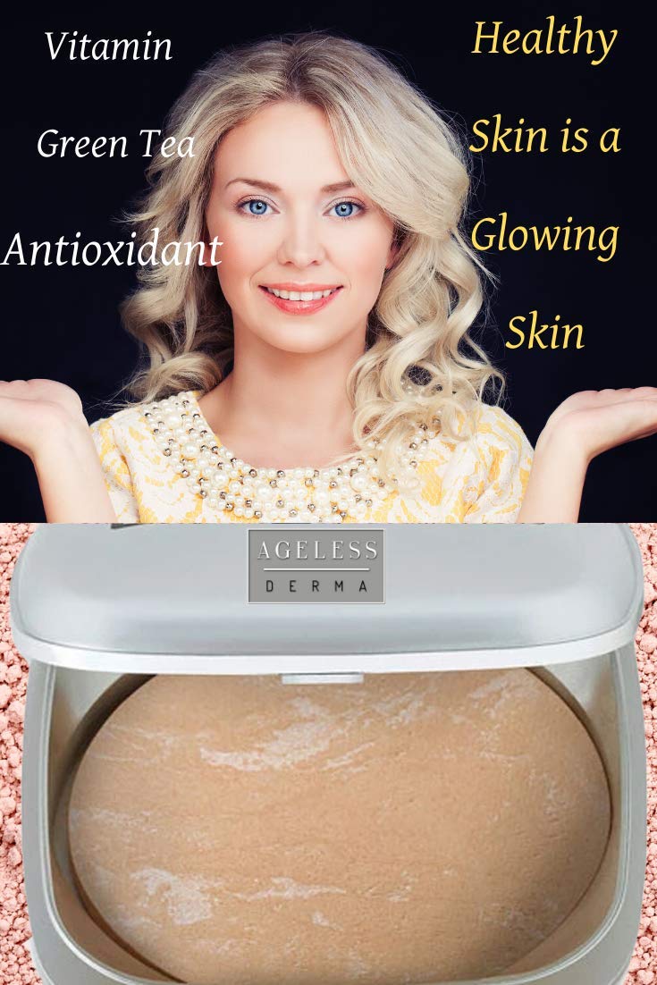 Ageless Derma Mineral Baked Powder Foundation – Vegan, Cruelty-Free, Gluten & Paraben-Free | Nubian Beige