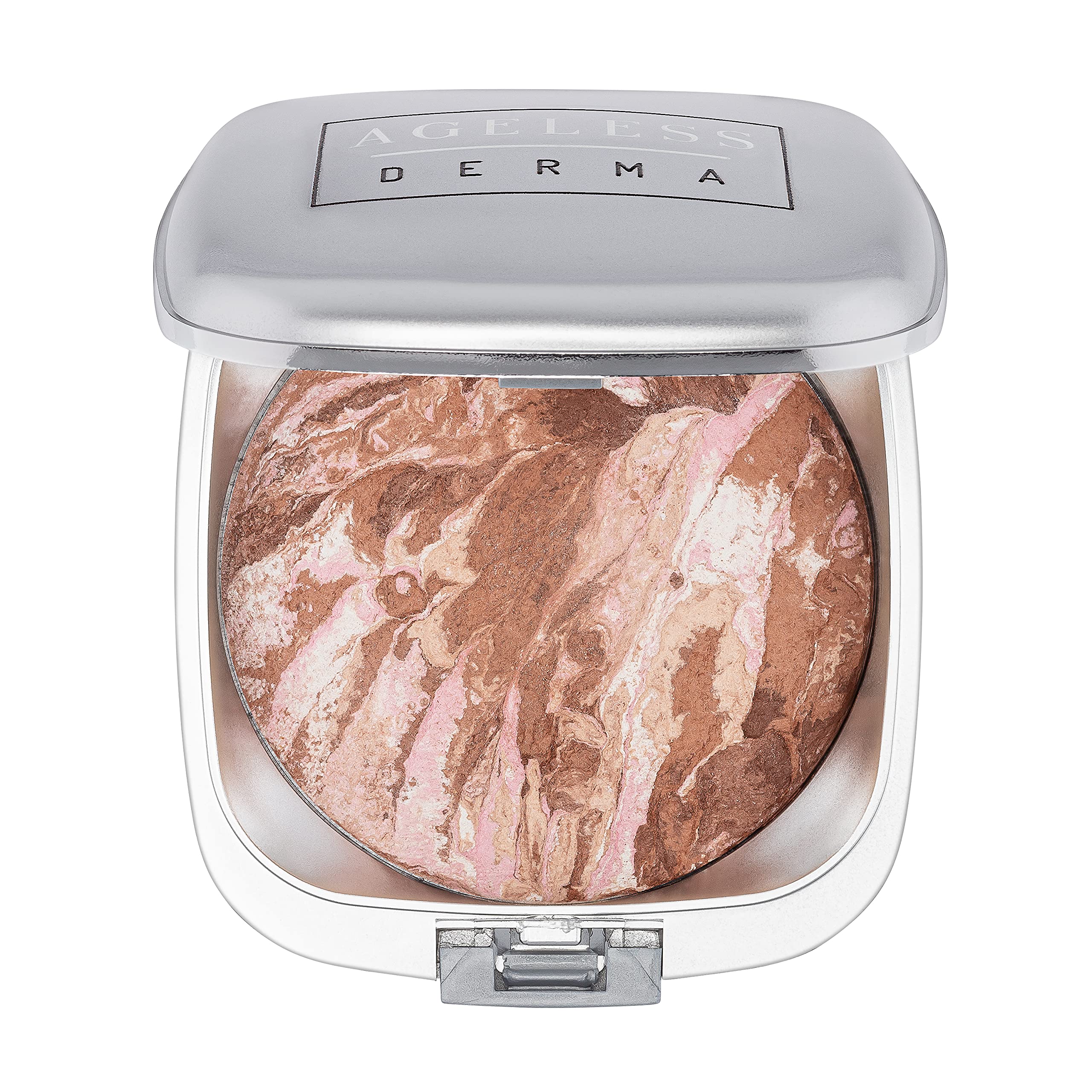 Ageless Derma Mineral Baked Powder Foundation – Vegan, Cruelty-Free, Gluten & Paraben-Free | Nubian Beige