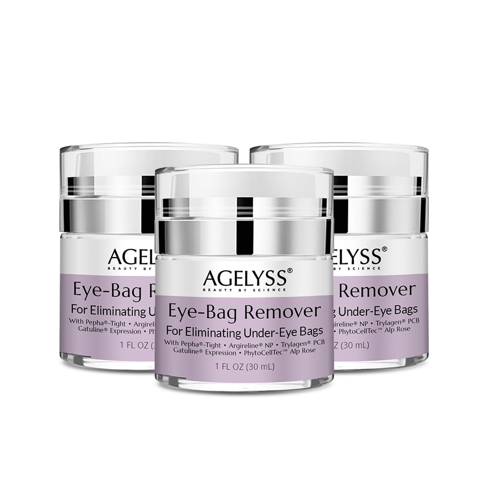 Agelyss Eye-Bag Cream – Deep Hydration for Puffiness, Dark Circles & Wrinkles | Pack of 3