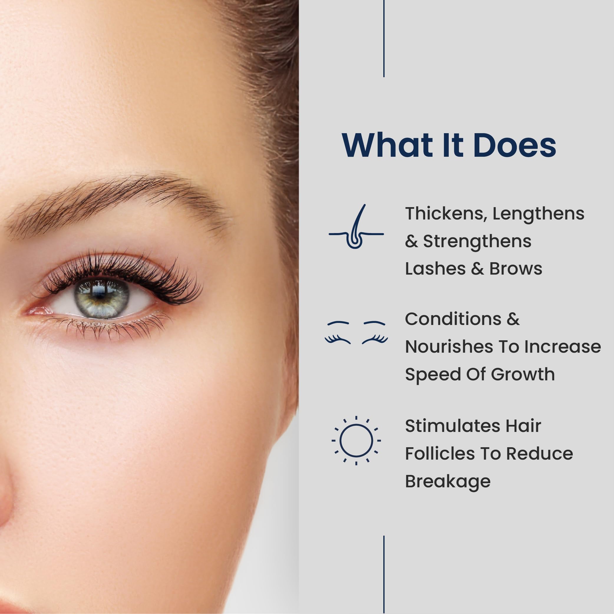 Agelyss Lash & Brow Enhancer – Longer, Stronger, Thicker Lashes & Brows | 1 Bottle
