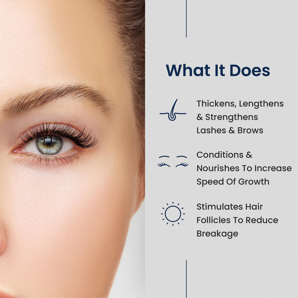 Agelyss Lash & Brow Enhancer – Longer, Stronger & Thicker Lashes and Brows (3 Bottles)