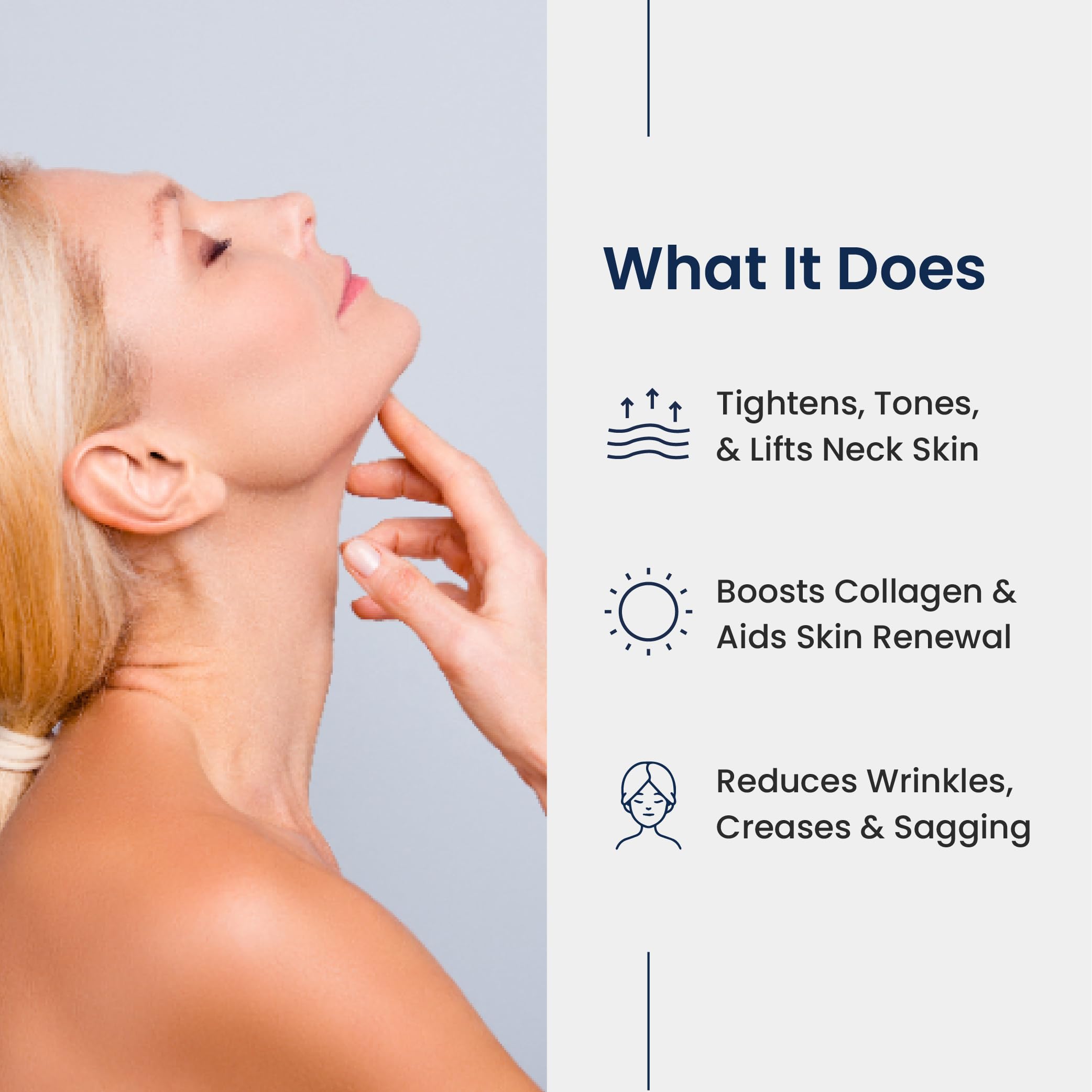 Agelyss Neck Firming Cream - Pepha-Tight & Gatuline Expression - Vegan & Cruelty-Free - 1 oz