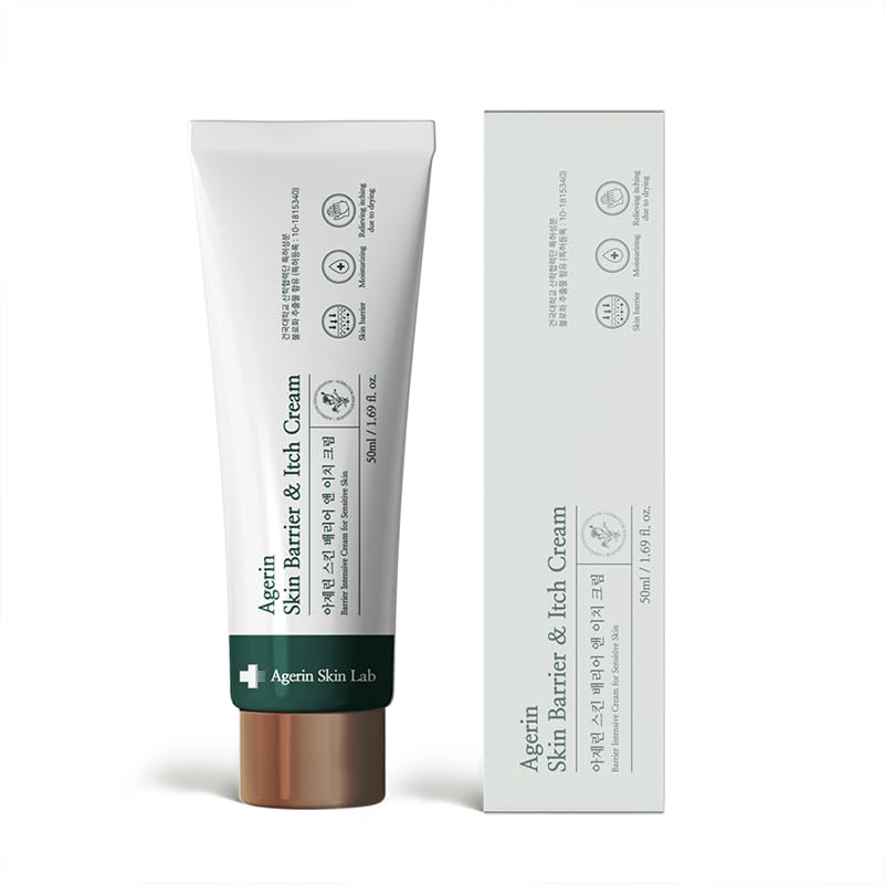 AGERIN Anti-Itch Cream – Hydrating Skin Barrier & Itch Relief (Vegan)