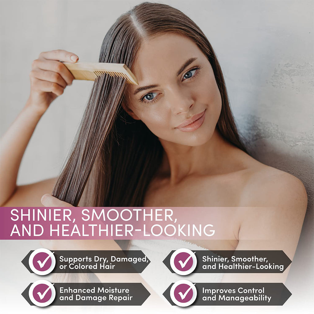 Agi Max Brazilian Keratin Hair Treatment Kit – 3 Steps, 1L, Frizz & Curl Control