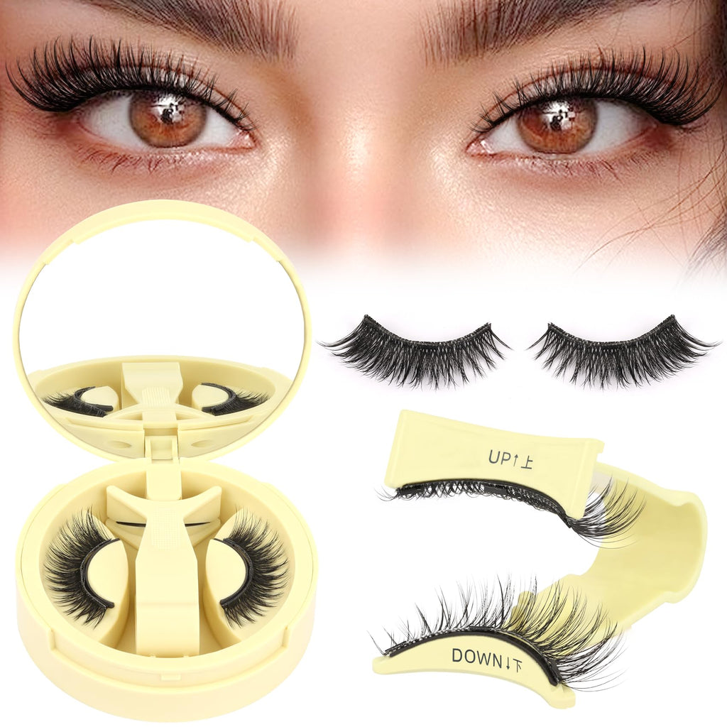 Ahrikiss Magnetic Eyelashes | 1 Pair Reusable Cat Eye Lash Kit (M02)