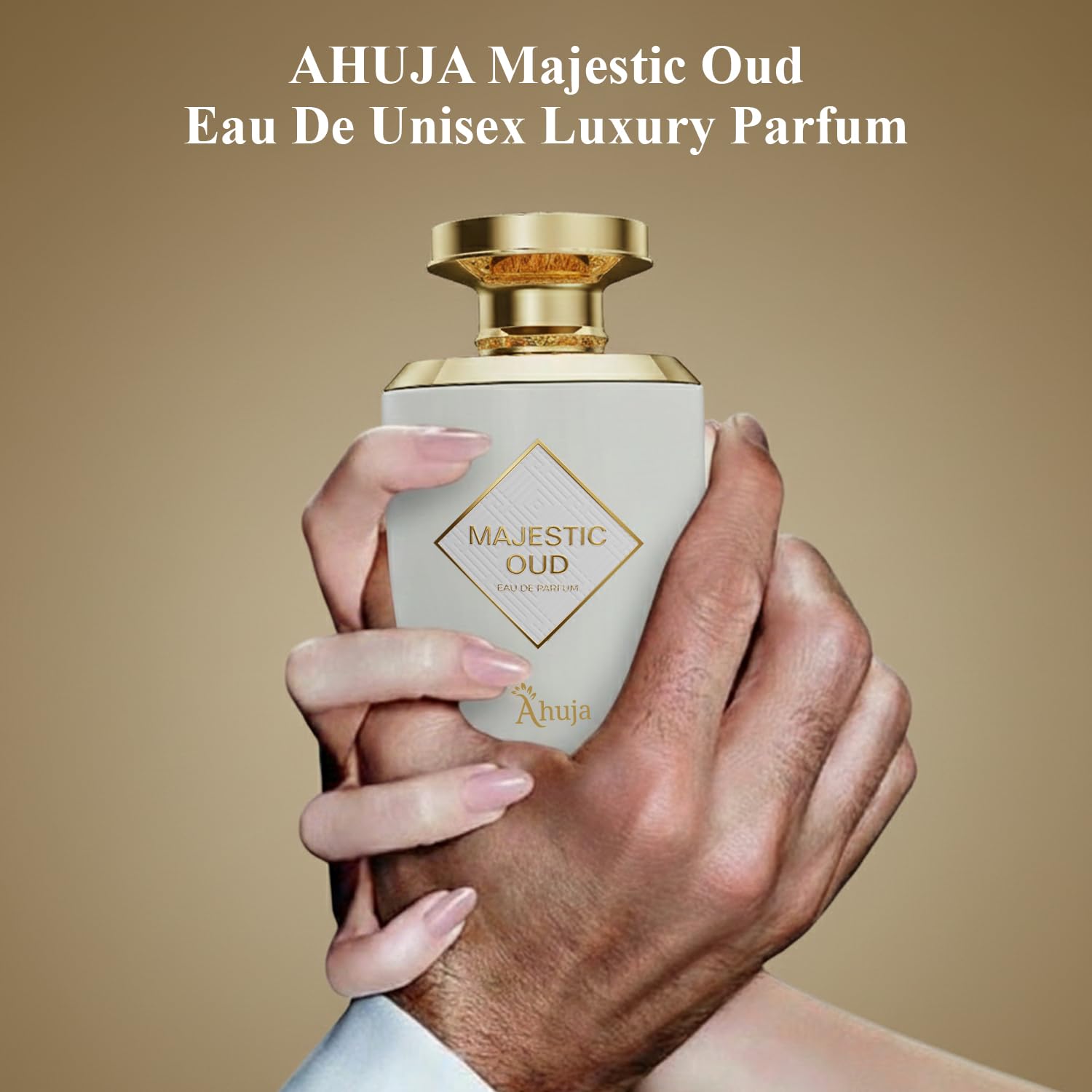 AHUJA Majestic Oud Eau De Parfum 3.4 fl oz | Unisex Luxury Fragrance