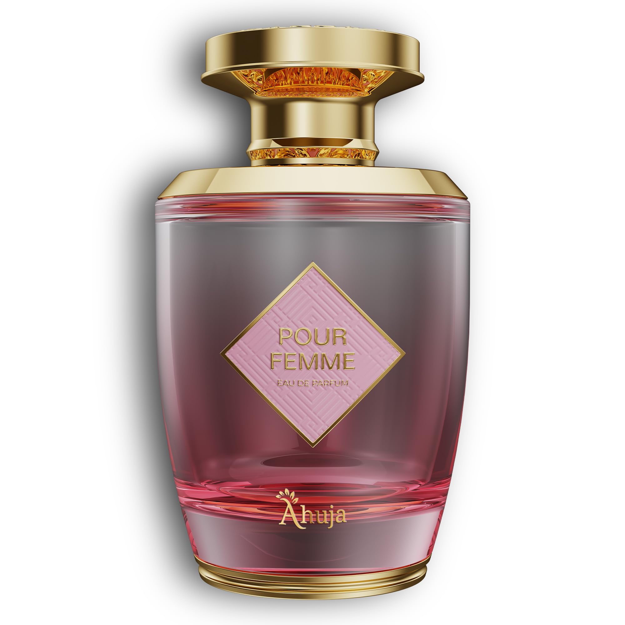 AHUJA Pour Femme Eau De Parfum 3.4oz – Floral Iris, Patchouli & Vanilla